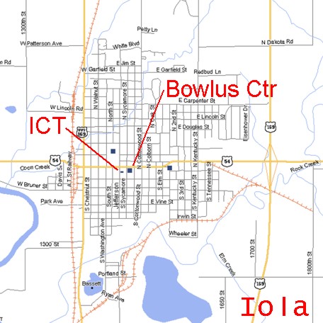 Click for Iola Map